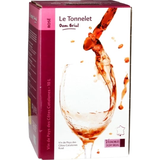 Vin Rosé Côtes Catalanes VIGNOBLE DOM BRIAL