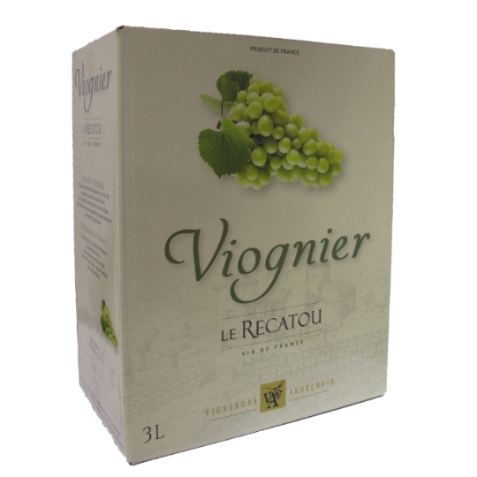 Vin Blanc Viognier le Recatou VIGNERONS ARDECHOIS