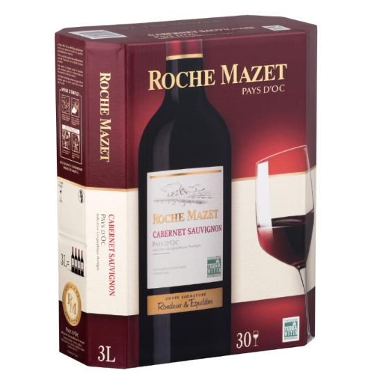 Vin Rouge I.G.P. Pays d'Oc Cabernet Sauvignon ROCHE MAZET