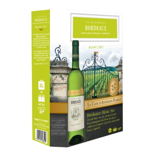 Vin Blanc Bordeaux LA CAVE D'AUGUSTIN FLORENT