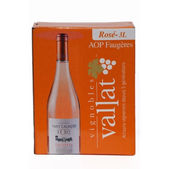 Rosé Faugères CHAT. ST LAURENT L'ORT