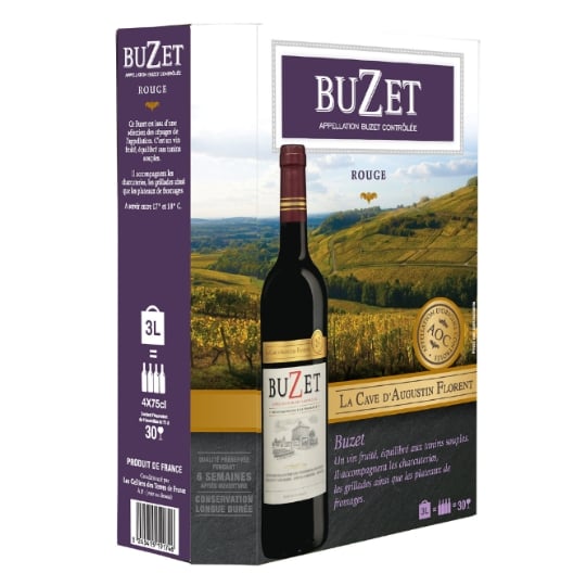 Vin Rouge A.O.P. Buzet LA CAVE D'AUGUSTIN FLORENT