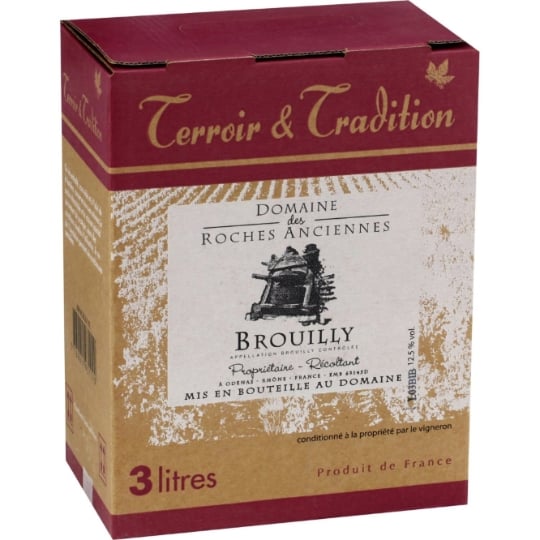 Vin rouge Brouilly DOM. DES ROCHES ANCIENNES