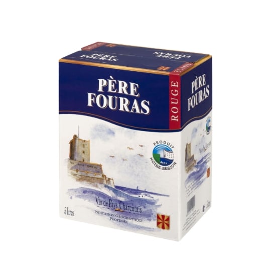 Vin Rouge I.G.P. Vin de Pays Charentais PERE FOURAS