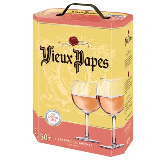 Vin rosé VIEUX PAPES
