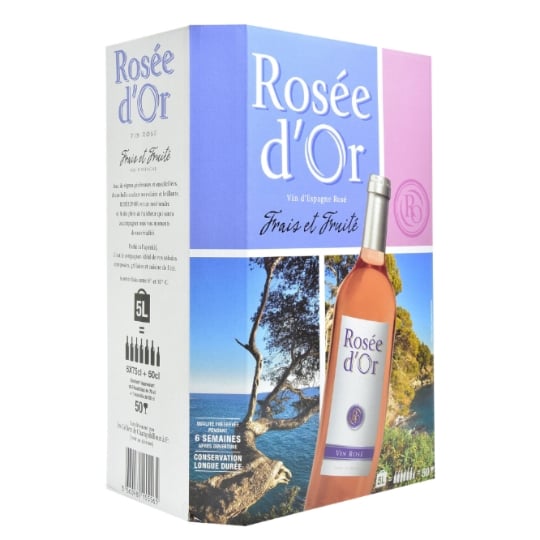Vin Rosé d'Espagne ROSEE D'OR