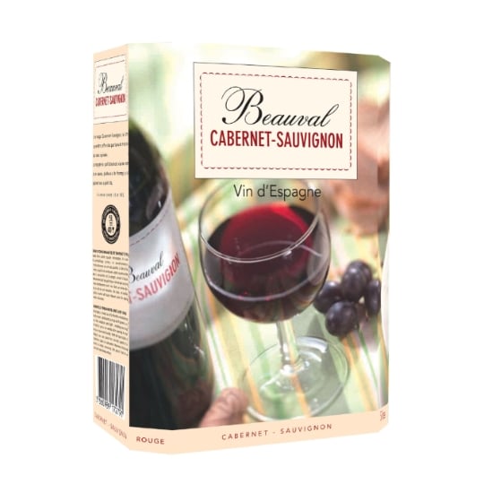 Vin Rouge Espagne Cabernet Sauvignon BEAUVAL