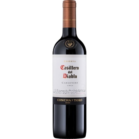 Vin Rouge Chili CONCHA Y TORO CASILLERO DEL DIABLO CARMENERE