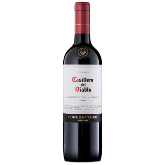Vin Rouge Chili CONCHA Y TORO CASILLERO DEL DIABLO CABERNET-SAUVIGNON