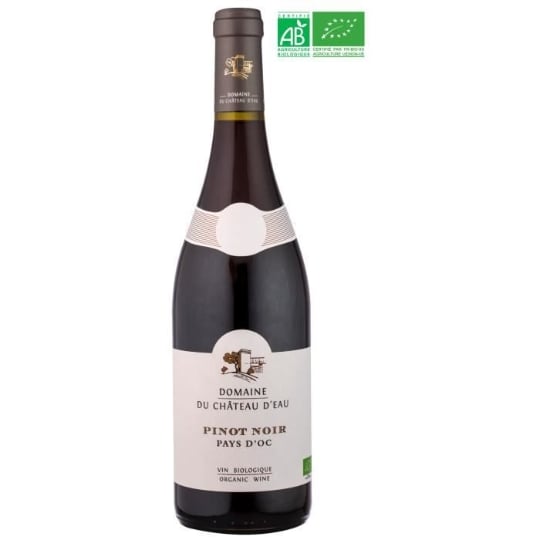 Domaine Du Château D'eau Pays D'oc Pinot Noir - Vin Rouge De Languedoc-roussillon - Bio AUCUNE