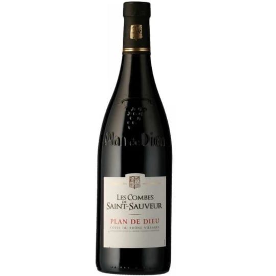 Les Combes De Saint-sauveur 2024 Côtes Du Rhône Village Plan De Dieu - Vin Rouge De La Vallée Du Rhône