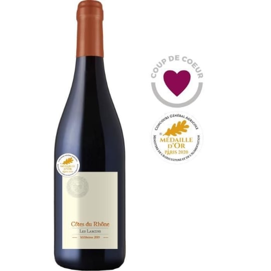 Les Larcins 2024  Côtes Du Rhône - Vin Rouge De La Vallée Du Rhône