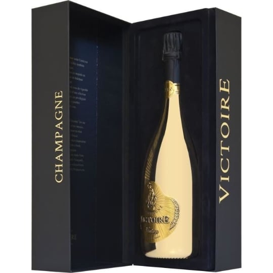 Champagne Victoire Série Limitée Edition Gold - 75 Cl CHARLES DE CAZANOVE