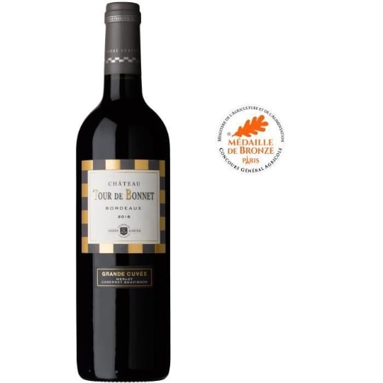 Château Tour De Bonnet Grande Cuvée 2019 Bordeaux - Vin Rouge De Bordeaux