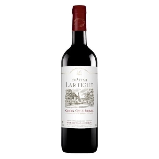 Château Lartigue 2023 Castillon-côtes De Bordeaux - Vin Rouge De Bordeaux