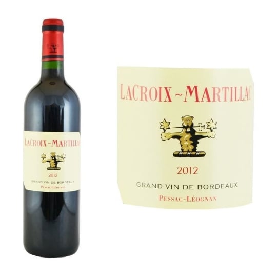 Chateau Lacroix Martillac 2012 Pessac - Vin Rouge De Bordeaux AUCUNE