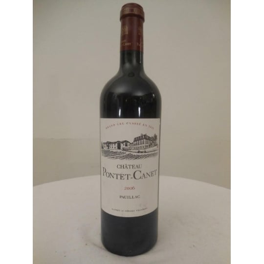 Pauillac Château Pontet-canet Grand Cru Classé Rouge 2006 - Bordeaux.