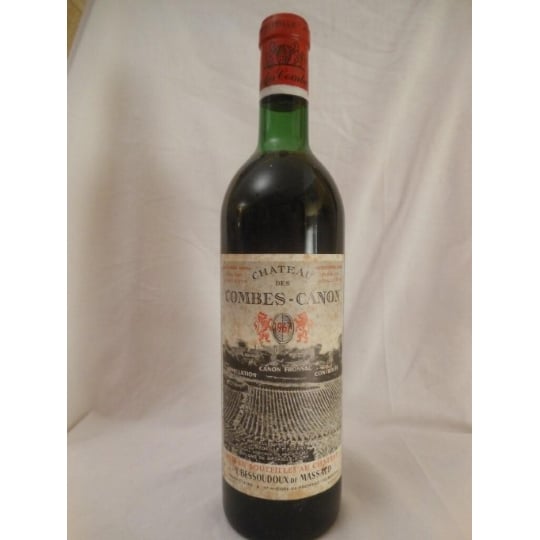 Canon-fronsac Château Des Combes-canon Rouge 1967 - Bordeaux.