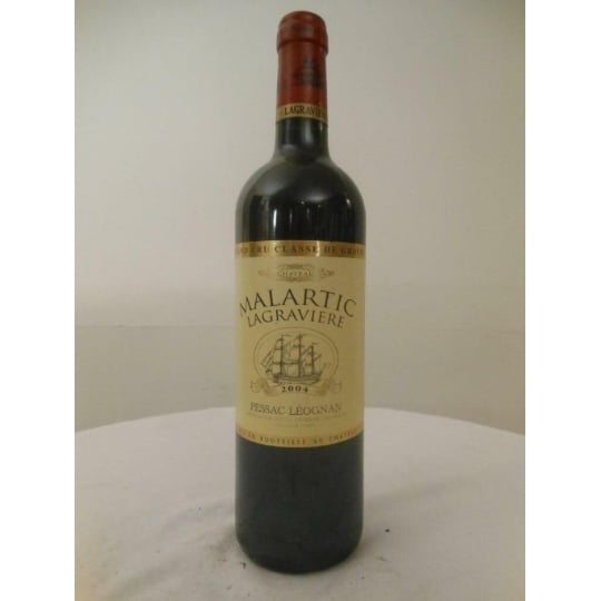 Pessac-léognan Château Malartic-lagravière Cru Classé Rouge 2004 - Bordeaux.