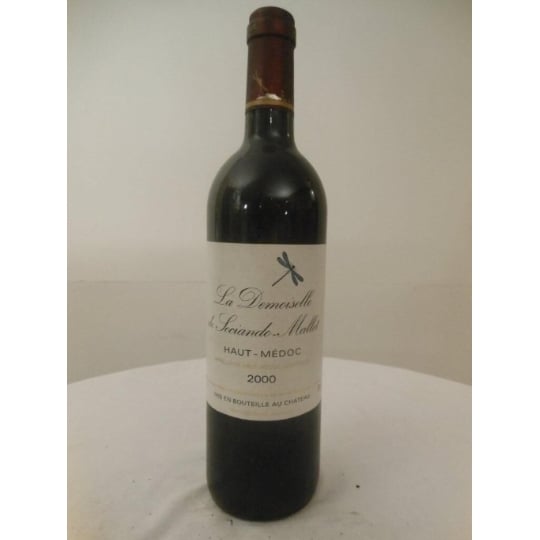 Haut-médoc La Demoiselle De Sociando-mallet Rouge 2000 - Bordeaux.