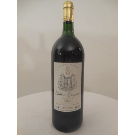 Magnum 150cl Médoc Château Greysac Cru Bourgeois Rouge 1982 - Bordeaux.