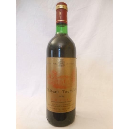 Graves Château Toumilon Rouge 1986 - Bordeaux