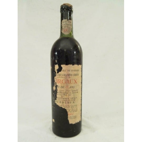 Margaux Kressmann (collection Tourny Mise En Bouteille En 1949) B1 Rouge 1924