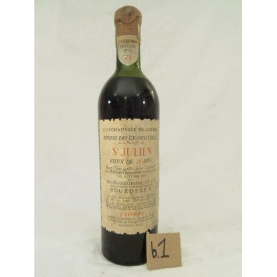 St-julien Kressmann Collection Tourny Mise En Bouteille En 1949 B1 Rouge 1934