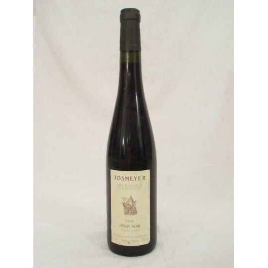 Pinot Noir Josmeyer Tête De Cuvée Rouge 1996 - Alsace