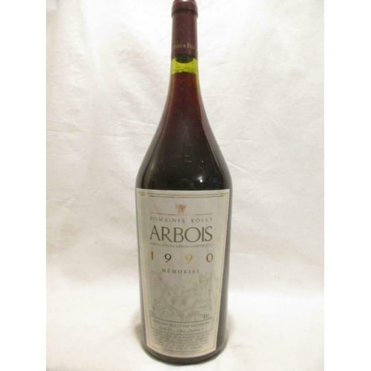 Magnum 150cl Arbois Domaine Rolet Mémorial Rouge 1990 - Jura DOMAINE ROLET