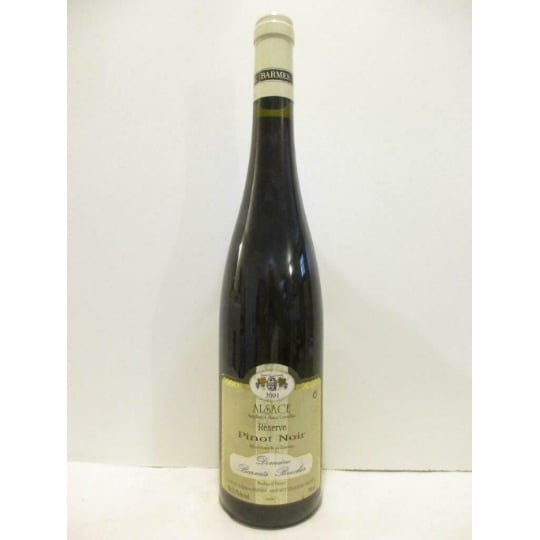 Pinot Noir Domaine Barmès Buecher Réserve Rouge 2001 - Alsace