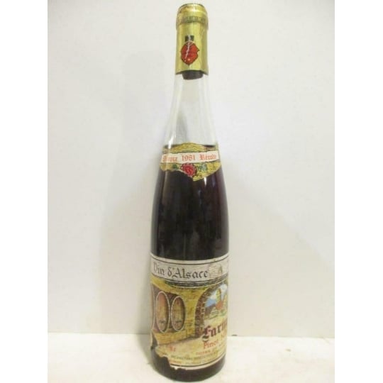Pinot Noir Farny-sary Rouge 1981 - Alsace