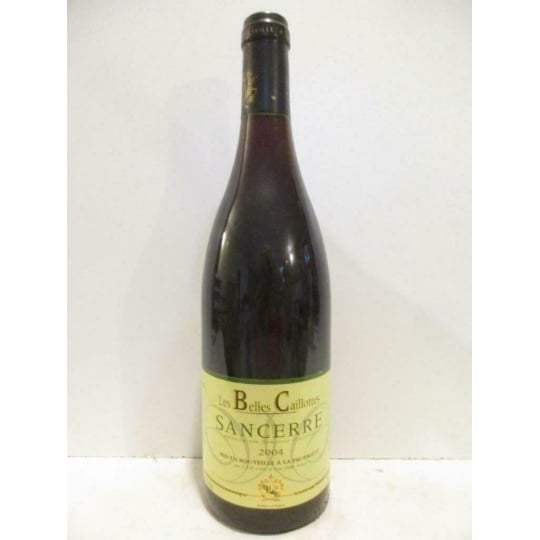 Sancerre Les Belles Caillottes Rouge 2004 - Loire - Centre