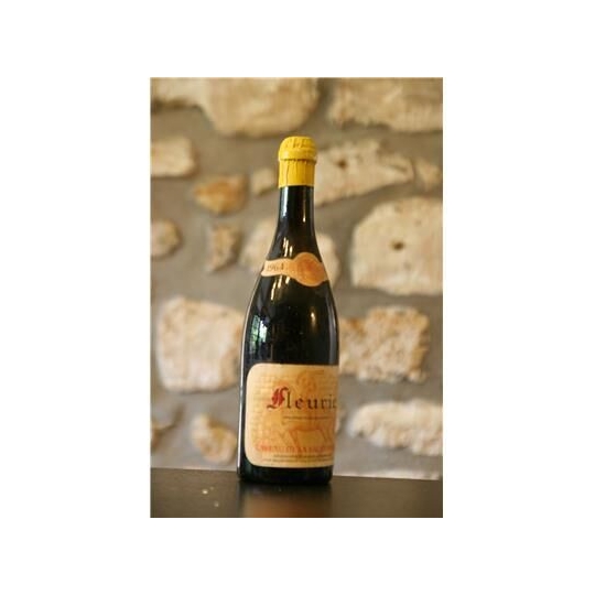 Vin Rouge, Fleurie, Caveau De La Fauconniere 1964