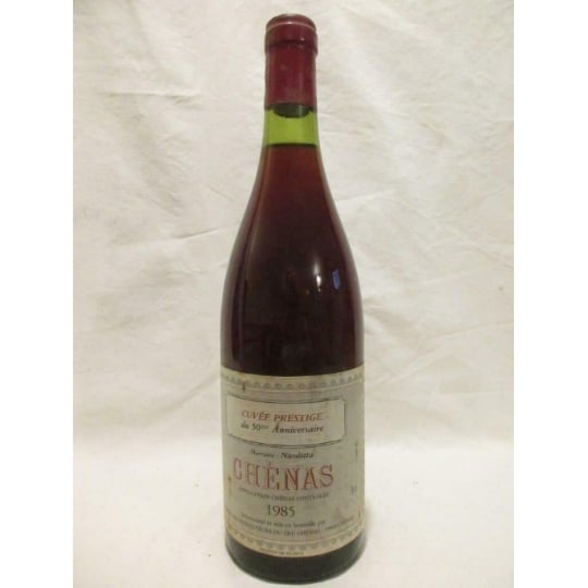 Chénas Viticulteur Du Cru (marraine Nicoletta) Rouge 1985 - Beaujolais