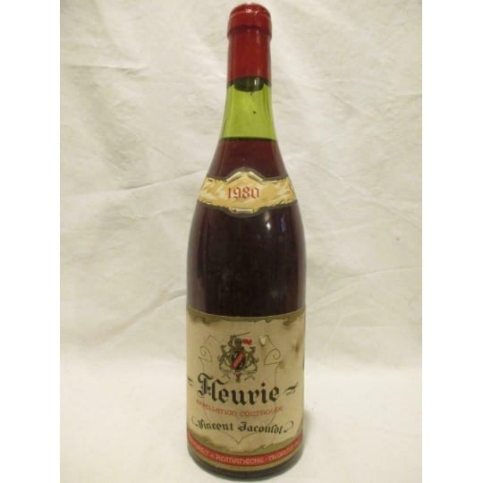Fleurie Vincent Jacoulot (b1) Rouge 1980 - Beaujolais