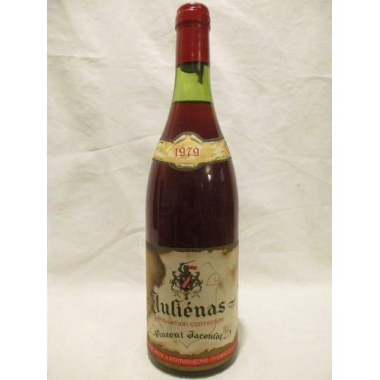 Juliénas Vincent Jacoulot (etiquette Tâchée) Rouge 1979 - Beaujolais