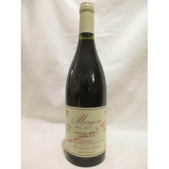 Morgon Domaine Savoye Sur Côte Du Py (fût De Chêne) Rouge 2000 - Beaujolais