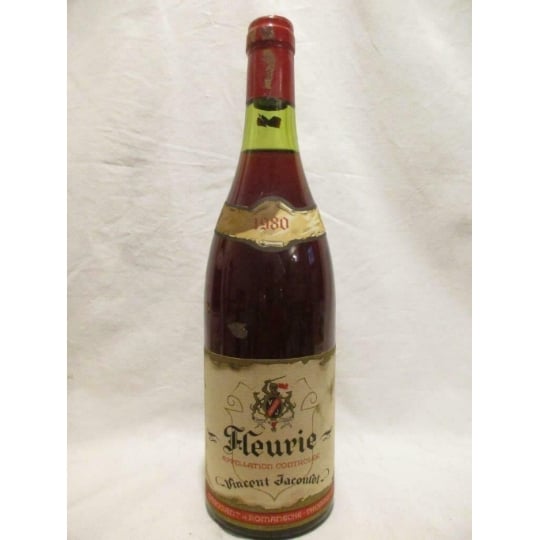 Fleurie Vincent Jacoulot (b3) Rouge 1980 - Beaujolais
