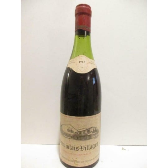 Villages Cave Coopérative Beaujolaise Rouge 1967 - Beaujolais