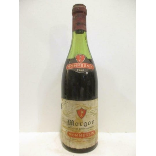 Morgon Mommessin (capsule Abîmée) Rouge 1964 - Beaujolais