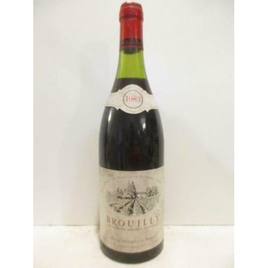 Brouilly Domaine Lafond Rouge 1983 - Beaujolais