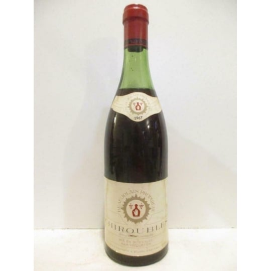 Chiroubles Propriété Rouge 1967 - Beaujolais