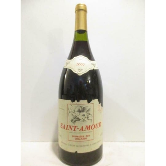 Magnum 150 Cl Saint-amour Domaine Des Billards (étiquette Abîmée) Rouge 2000