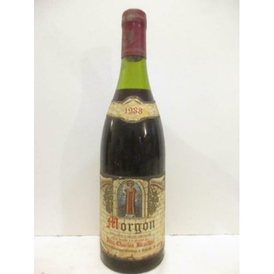 Morgon Jean-charles Braillon Rouge 1988 - Beaujolais