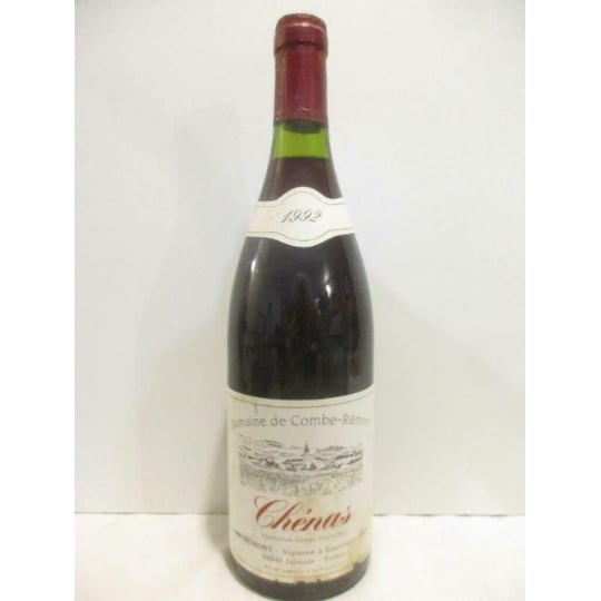 Chénas Louis Demont Domaine De Combe-rémont Rouge 1992 - Beaujolais