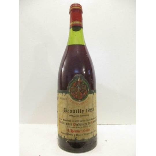 Brouilly L'héritier Guyot Rouge 1983