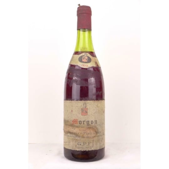 Morgon Grivelet Père Et Fils Rouge 1976