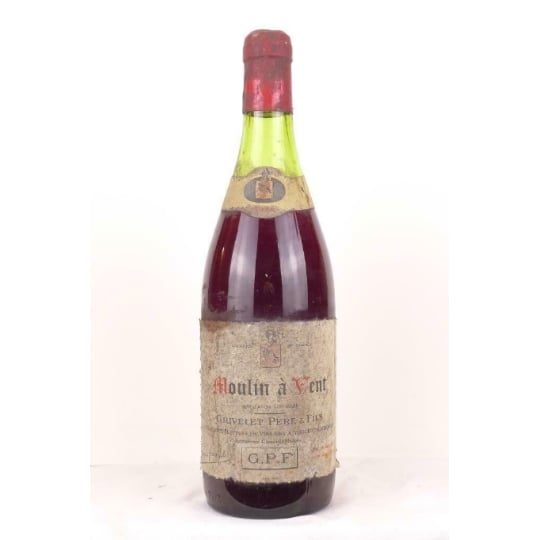 Moulin À Vent Grivelet Père Et Fils Rouge 1974