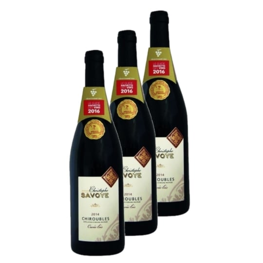 Vin Rouge Beaujolais Chiroubles Aop/ Hve - Bouteille 750ml DOMAINE CHRISTOPHE SAVOYE